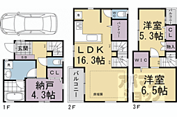 京都市北区紫竹西南町の一戸建て