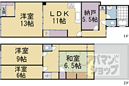 京都市北区小山下初音町の一戸建て