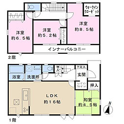 戸建 千葉市花見川区長作台1丁目