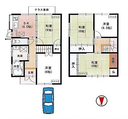 船井郡京丹波町下山野丸の一戸建て
