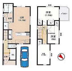 京都市西京区桂千代原町の一戸建て