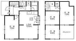 大金平4丁目貸家