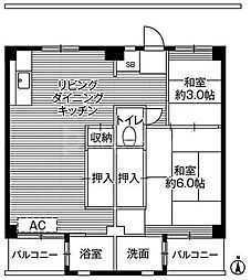 ビレッジハウス江戸川台4号棟