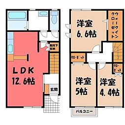 宇都宮市今宮1丁目の一戸建て