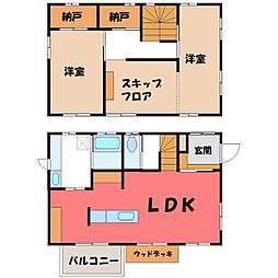 宇都宮市中岡本町の一戸建て