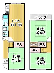 南鈴原3丁目貸家