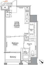 ザ・パークハビオSOHO横浜関内 1004