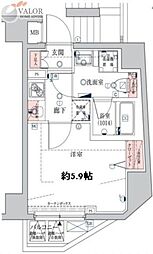 ベルシード横濱ウエスト 304