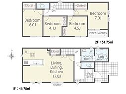 佐久市岩村田　新築戸建