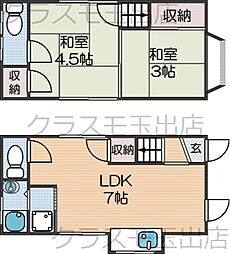 殿辻1丁目貸家