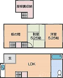 南住吉1坂口貸家