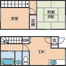 大阪市西成区花園北2丁目の一戸建て