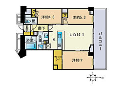 ザ・パークハウス福岡タワーズＥＡＳＴ 1804