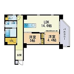 パークサイドアパートメント大濠 401