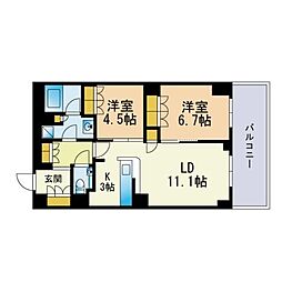 ザ・パークハウス福岡タワーズＷＥＳＴ 1607