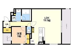 ＭＯＤＥＲＮ　ＡＳＰＩＲＡＴＩＯＮ六本松ＳＵＲ 201