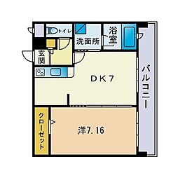 ＨＦ大濠レジデンスＢＡＹＳＩＤＥ 206