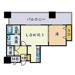 ＫＤＸレジデンス大濠ハーバービュータワー 611
