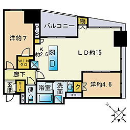 レーベン福岡天神ＯＮＥ　ＴＯＷＥＲ 1303