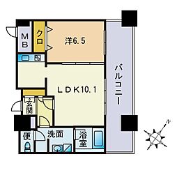 ＫＤＸレジデンス大濠ハーバービュータワー 2411