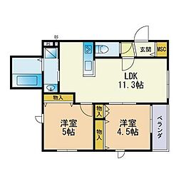 クレールメゾン平尾 101