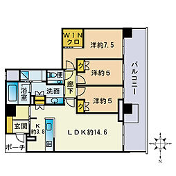 グランドメゾン浄水ガーデンシティフォレストゲートI 303