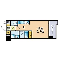 ヴィラージュ渡辺通 502