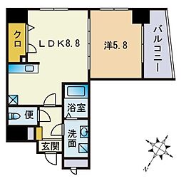 スーペリアニューハイム薬院 801