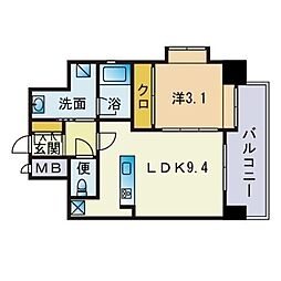 ヴィラ博丈下川端 303