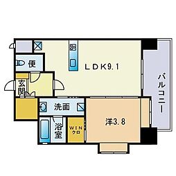 ヴィラ博丈下川端 1102