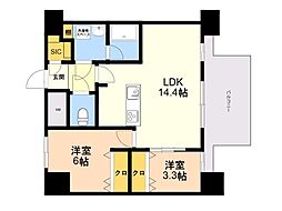 ＭＯＤＥＲＮ　ＰＡＬＡＺＺＯ　博多デュオグランデＷｅｓｔ 901