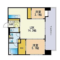 エンクレストＧＲＡＮ博多駅前 1006