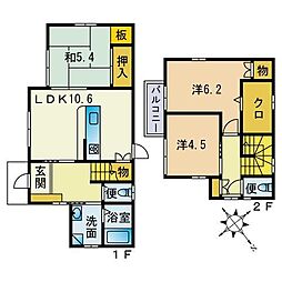 筥松2丁目T貸家 1