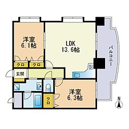 イーストコート箱崎 401