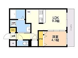 Ｃａｌｍ　Ｒｉｖｉｅｒｅ箱崎 206