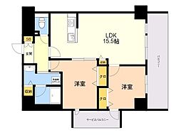 ＬＥＸＵＳ　ＧＡＲＤＥＮ箱崎タワーズＷＥＳＴ 401