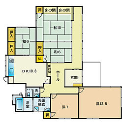 西戸崎4丁目K貸家 1