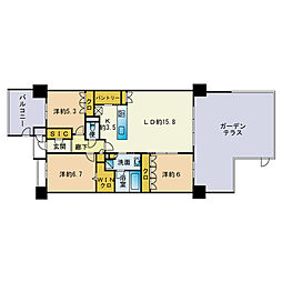 アイランドシティ・ザ・ガーデンV−II 104