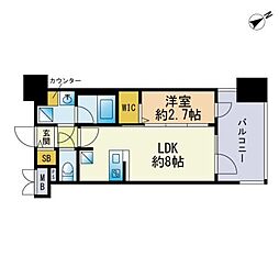 グランフォーレ千早マークスクエア　ウエストウイング 802