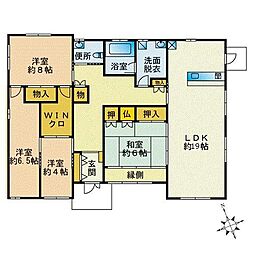 大橋4丁目Ｍ貸家 1