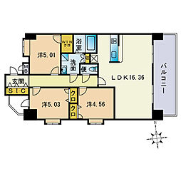 ＬａＳａｎｔｅ大橋リバーサイドテラス 401