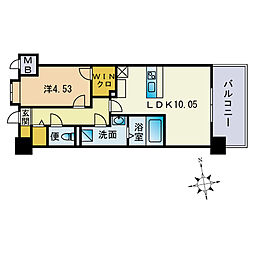 ＬａＳａｎｔｅ大橋リバーサイドテラス 1201