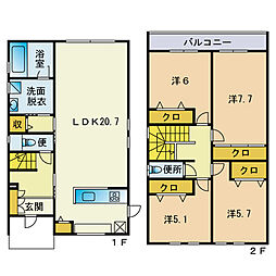 ｆａｍｉｌｉａ筑紫丘（Ｗ） 1