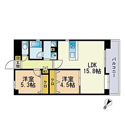 グランシャリオ高宮東 402