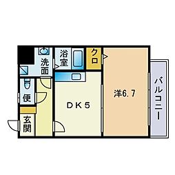ときわマンション那の川 404