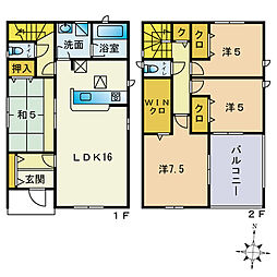 小戸3丁目C貸家 1