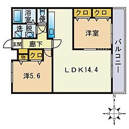 ウイング福重 402