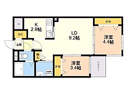 ＭＯＤＥＲＮ　ＰＡＬＡＺＺＯ姪浜2 305