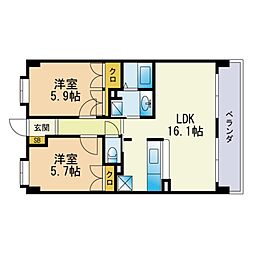 レフィナード今宿 203