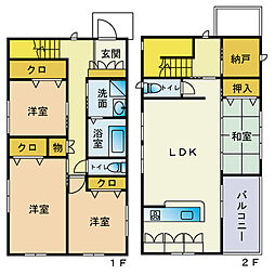 川原Ｋ貸家 1